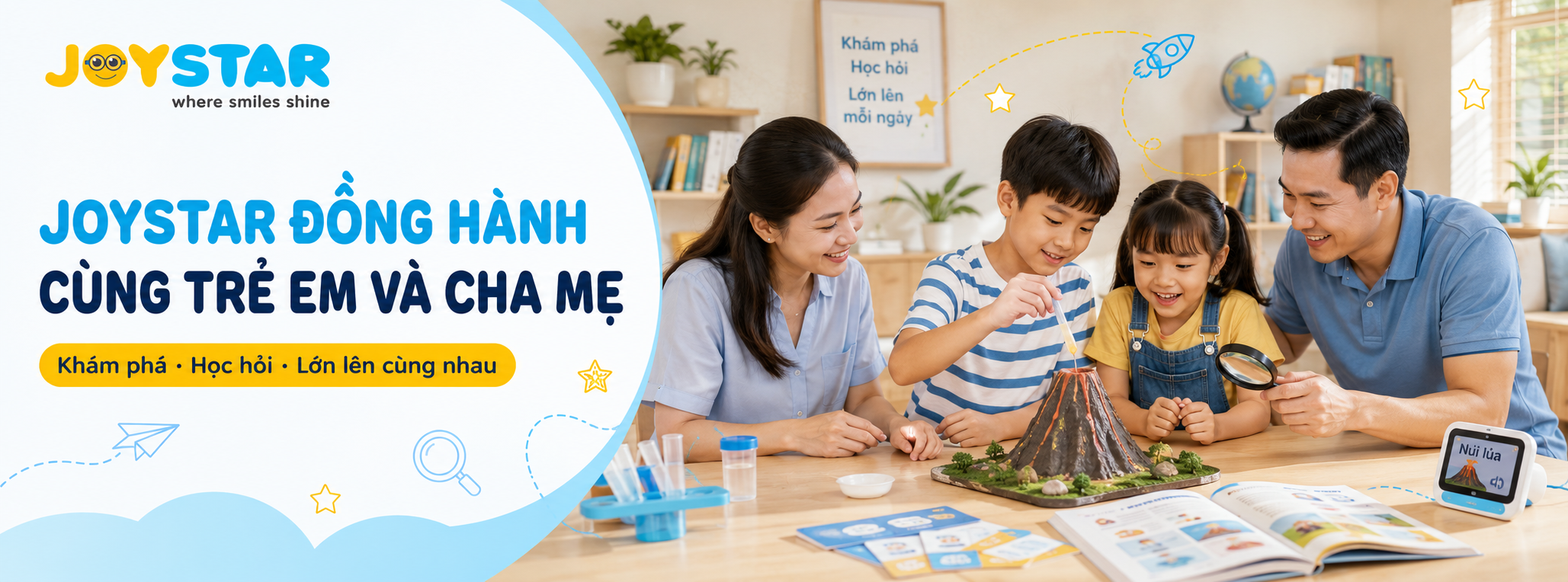 Joystar đồng hành cùng trẻ em
